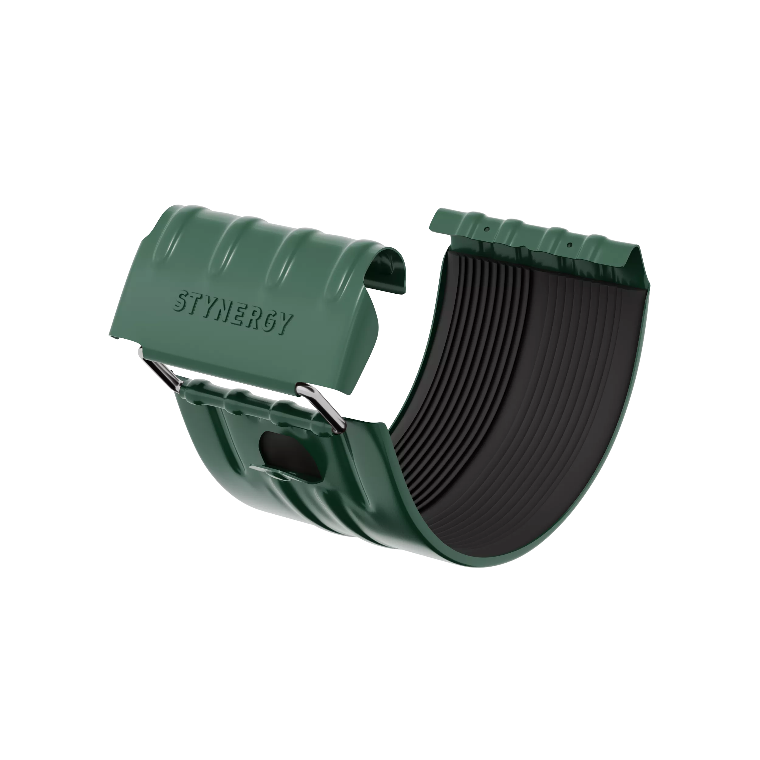 Соединитель желоба Stynergy 125 90 RAL 6005