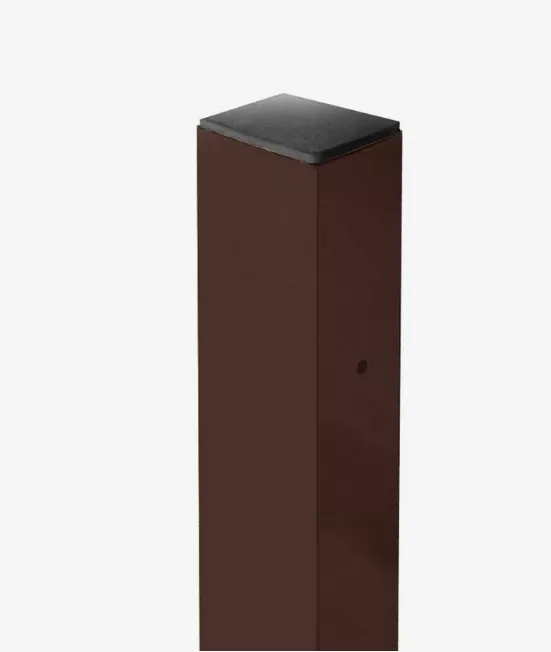 Столб Grand Line 90*55*1,6*5,0 м RAL 8017 с отверстиями ПОД ЗАКАЗ