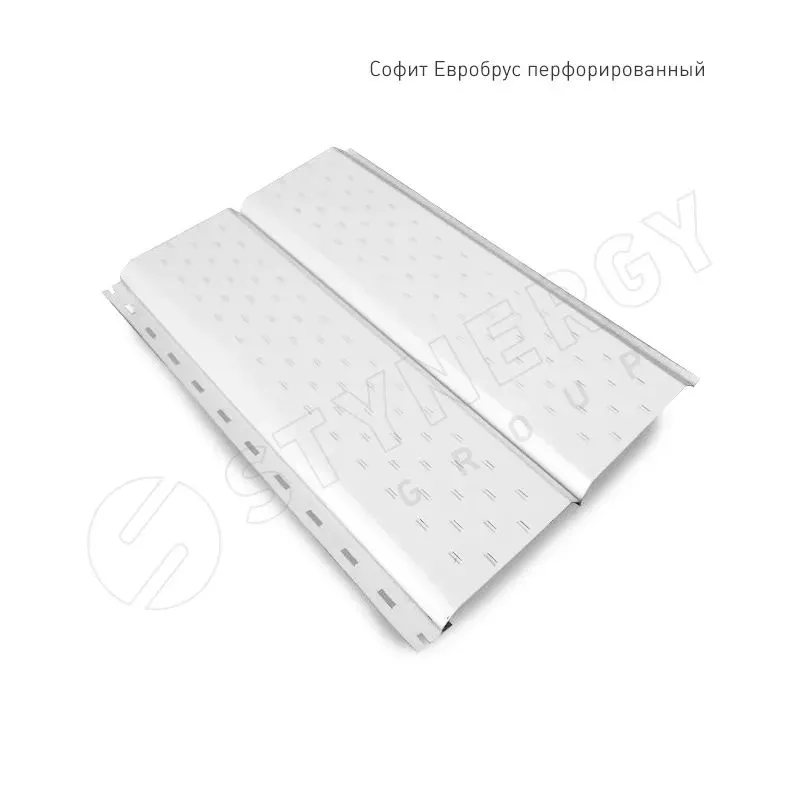 Софит металл. полная перфорация Евробрус PE 0,45 1014