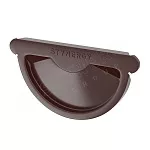 Заглушка желоба Stynergy 125 90 RAL 8017