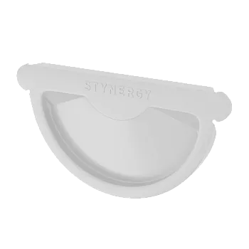 Заглушка желоба Stynergy 125 90 RAL 9003