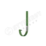 Держатель желоба Stynergy 185 220 RAL 6005