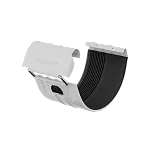 Соединитель желоба Stynergy Премиум 125 90 RAL 9003