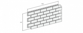 Панель отделочная VOX Solid Brick 0,42 м2 COVENTRY 3009382