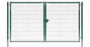 Ворота Grand Line MEDIUM NEW LOCK 2,03*3,5 м RAL 6005